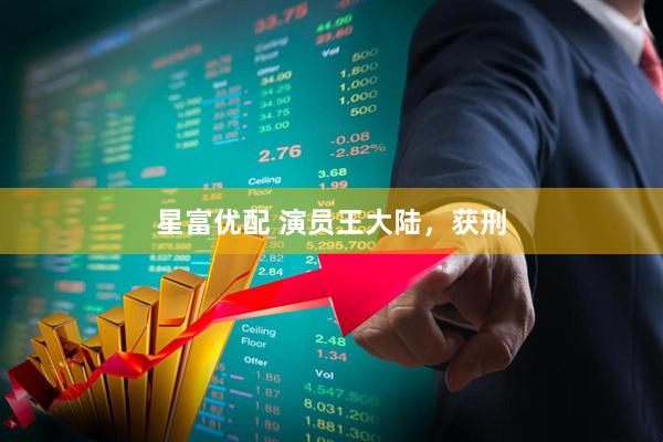 星富优配 演员王大陆，获刑