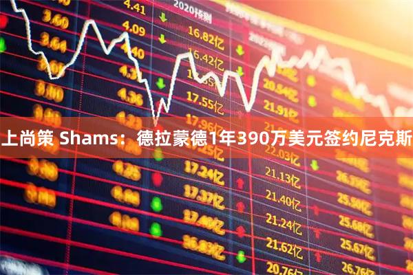 上尚策 Shams：德拉蒙德1年390万美元签约尼克斯